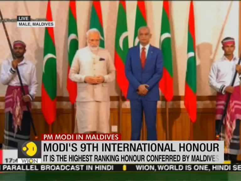 Maldives Honours PM Modi