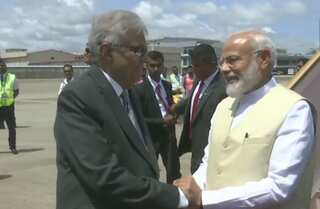 Welcomed by Wickremesinghe, PM Modi arrives in Sri Lanka