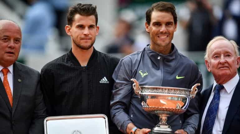 Rafael Nadal beats Dominic Thiem to claim record-stretching French Open title Rafael Nadal beats Dominic Thiem to claim record-stretching French Open title