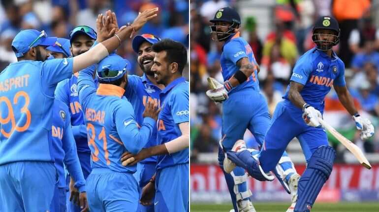 World Cup: Shikhar Dhawan shines as India beat holders Australia by 36 runs