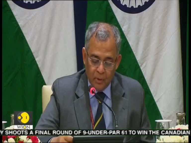 Indian Foreign ministry briefs media before SCO Summit