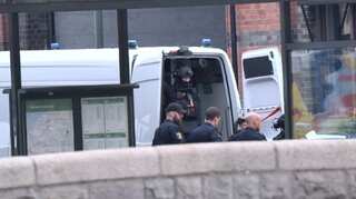 Police shoot man after bomb scare at Swedish train station