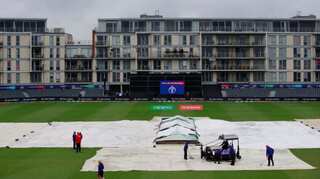 Sri Lanka split points for second successive time after match washed out