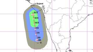 Cyclone Vayu lies centred over Northeast Arabian sea: India Meteorological Department