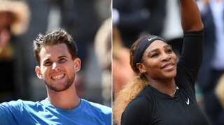 Dominic Thiem seeks to end Serena Williams row with mixed doubles offer at Wimbledon