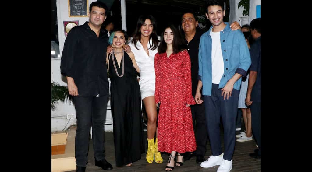 In pics: Priyanka Chopra, Zaira Wasim attend wrap-up party of 'The Sky Is Pink'