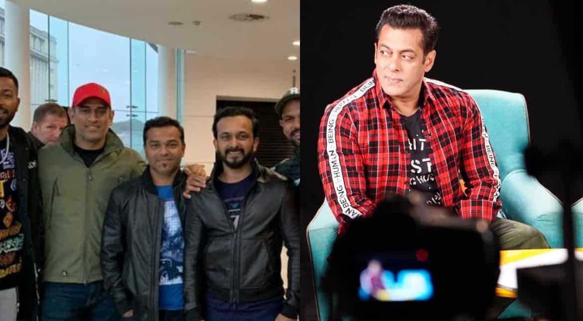 Salman Khan wishes Indian cricket team for World Cup as they share photo post watching 'Bharat' Salman Khan wishes Indian cricket team for World Cup as they share photo post watching 'Bharat'