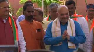 Amit Shah holds meeting with key BJP leaders