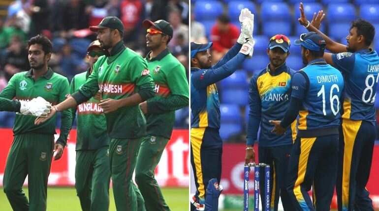 Bangladesh vs Sri Lanka washed out