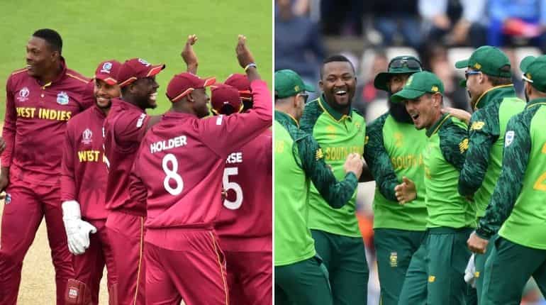 South Africa vs West Indies no result