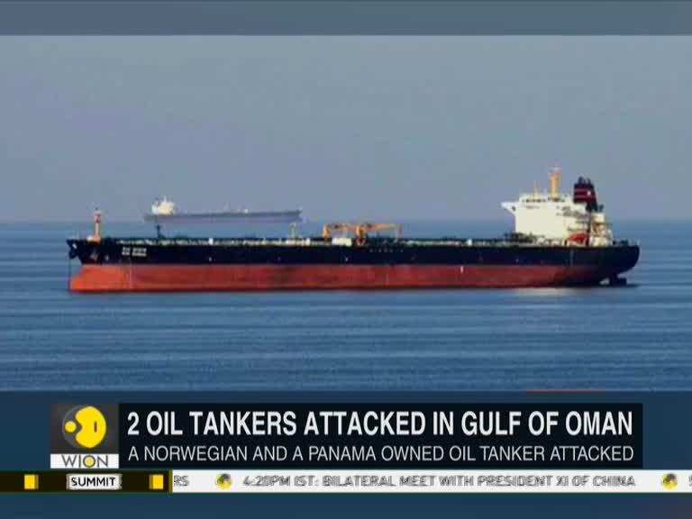 Two oil tankers struck in suspected attacks in Gulf of Oman