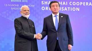 PM Modi first leader to arrive as SCO summit begins in Kyrgyzstan