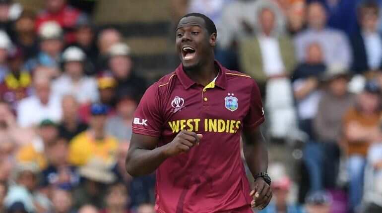 World Cup: West Indies all-rounder Carlos Brathwaite reprimanded for showing dissent