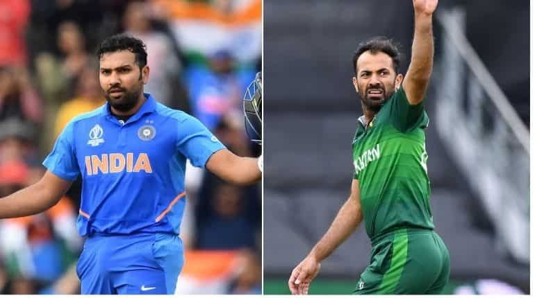 Rohit Sharma vs Wahab Riaz