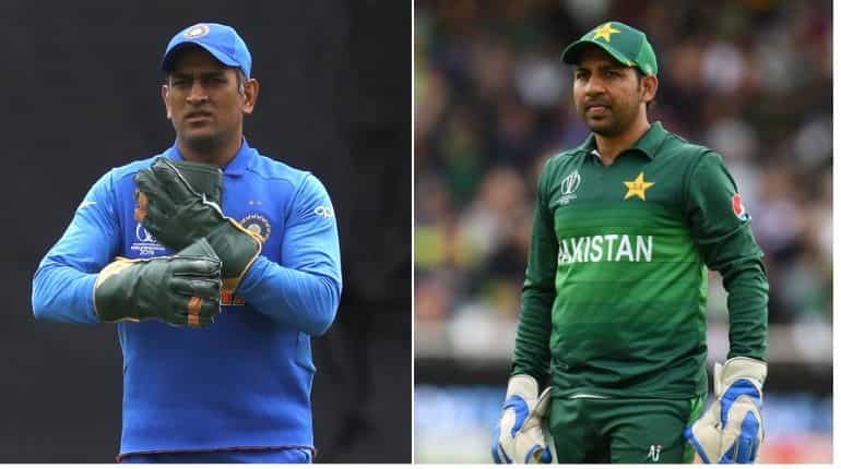 MS Dhoni vs Sarfaraz Ahmed