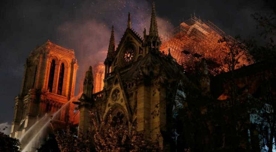 Cathedral was scarred by fire on April 15, 2019