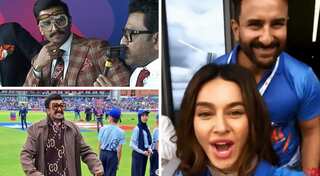 Ranveer Singh turns commentator during high-profile India vs Pakistan world cup match