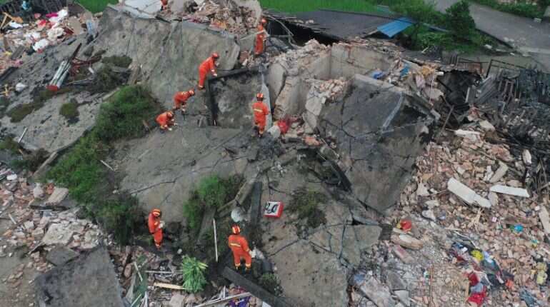 Twelve killed, over 100 injured in China earthquake Twelve killed, over 100 injured in China earthquake