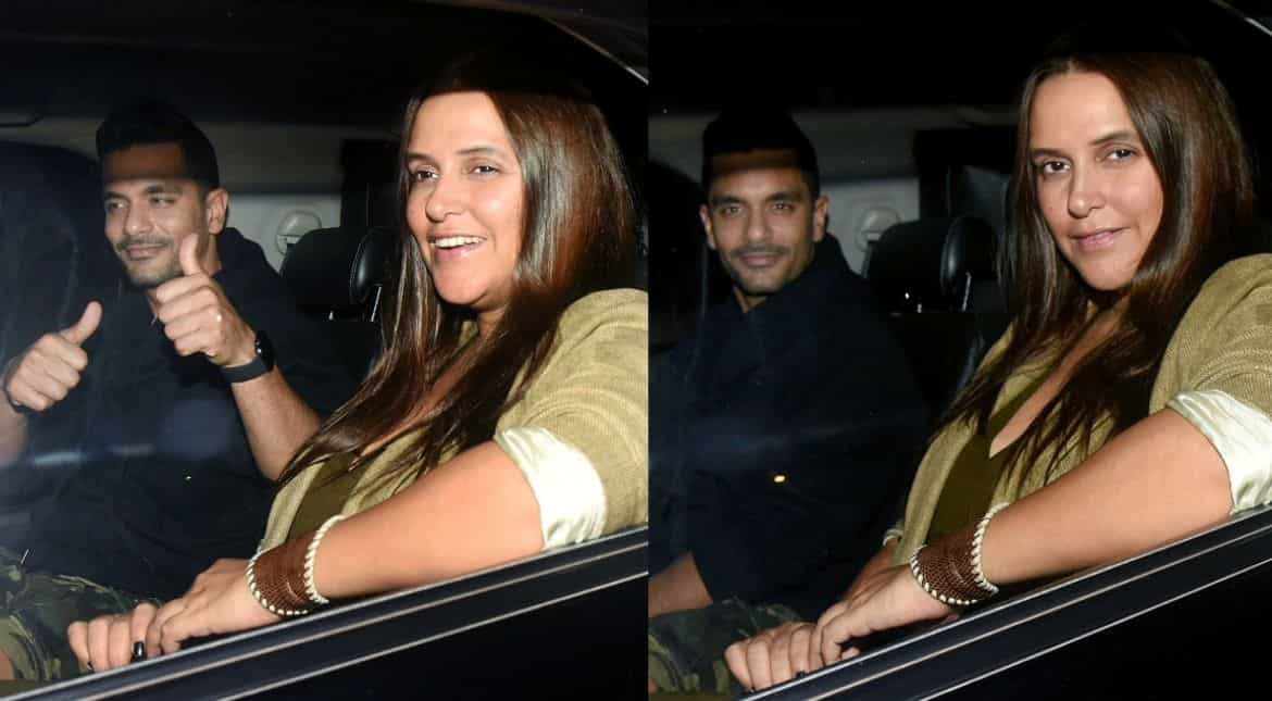 Neha Dhupia and Angad Bedi