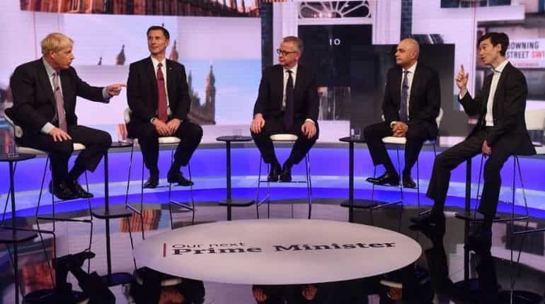 Boris Johnson fends off dwindling British PM rivals in TV debate Boris Johnson fends off dwindling British PM rivals in TV debate