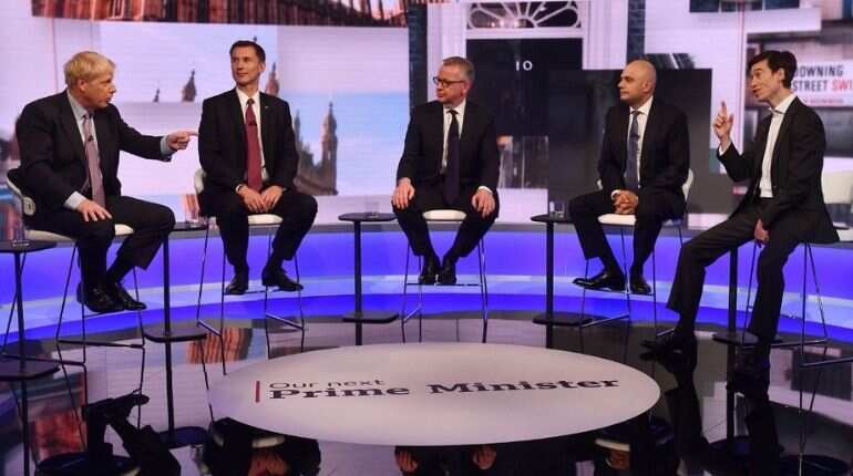 Boris Johnson fends off dwindling British PM rivals in TV debate