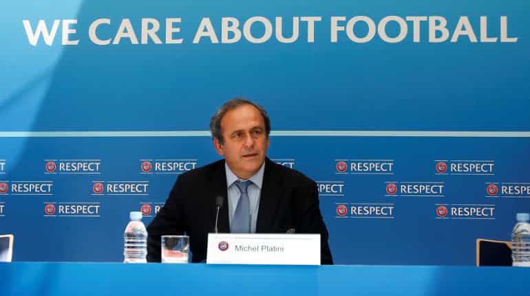 Ex-UEFA chief Michel Platini released, says he is at 'peace'