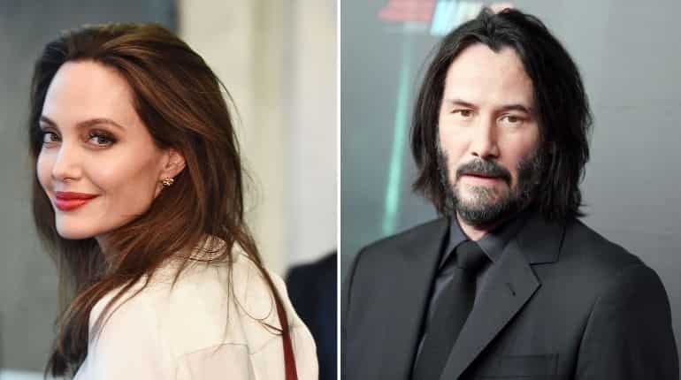 Not just the Internet, Angeline Jolie is also interested in Keanu Reeves
