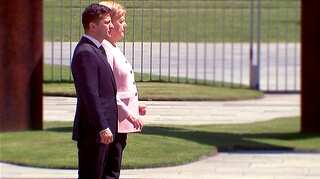 Watch: Angela Merkel seen trembling at official ceremony, says she was just a bit dehydrated