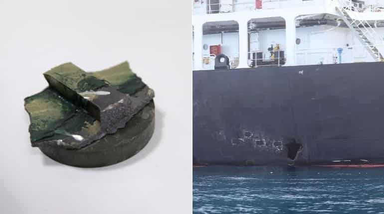 Limpet mine used in oil tanker attack resembled Iranian mines: US Navy Limpet mine used in oil tanker attack resembled Iranian mines: US Navy