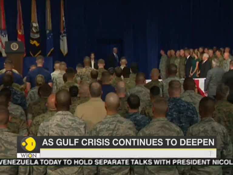 U.S. justifies rising military presence in Middle East