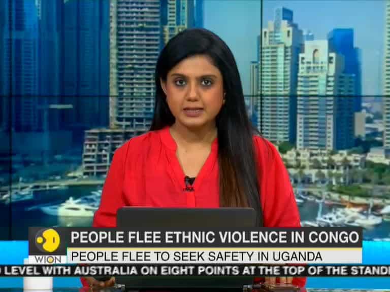 People flee ethnic violence in Congo