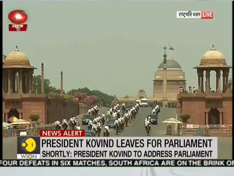 President Ram Nath Kovind addresses both Houses of Parliament