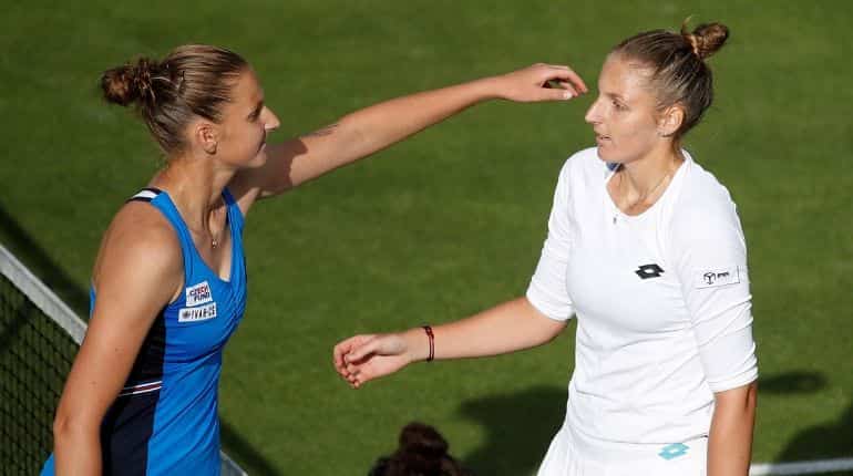 Kristyna beats Karolina in battle of Pliskova twins at Birmingham Classic Kristyna beats Karolina in battle of Pliskova twins at Birmingham Classic