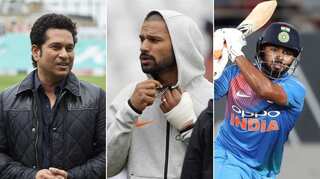 Tendulkar feels Shikhar 'heartbreak', backs Rishabh Pant to express himself