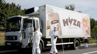 Four jailed for life over death of 71 migrants in Hungarian truck