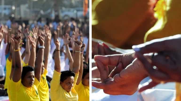 Maithripala Sirisena, a yoga enthusiast