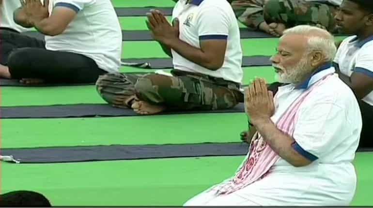 Yoga for 'heart care' this year's theme: PM Modi in Ranchi Yoga for 'heart care' this year's theme: PM Modi in Ranchi