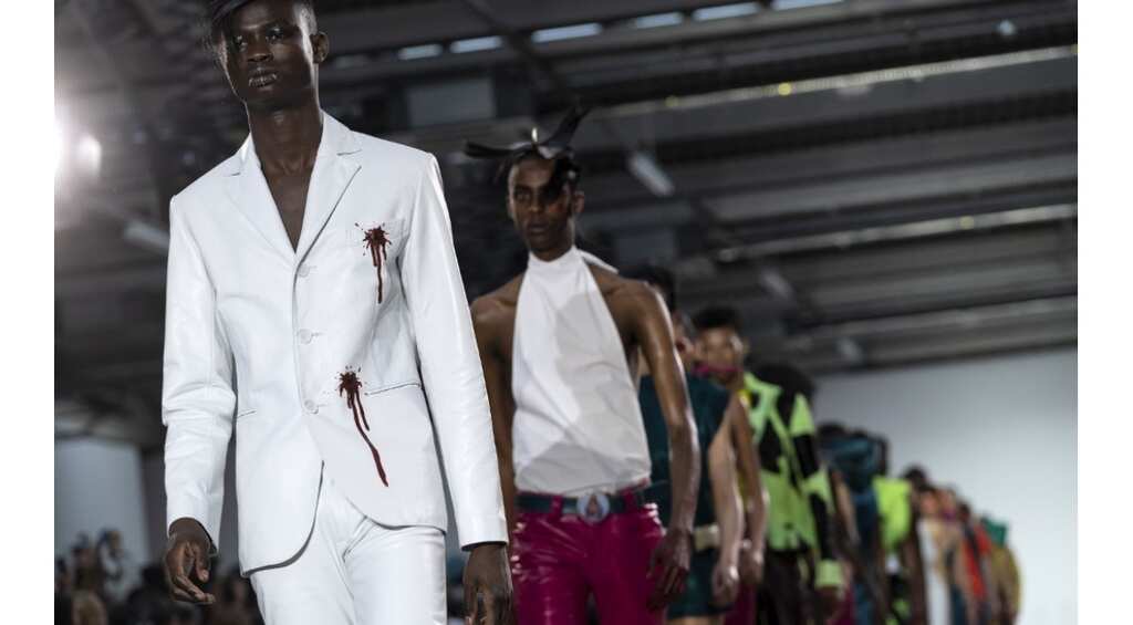 Blooming marvellous! Paris men's fashion goes all flowery