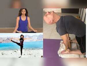 5th International Yoga Day: Shilpa Shetty Kundra, Anupam Kher, Urmila Matondkar perform yoga