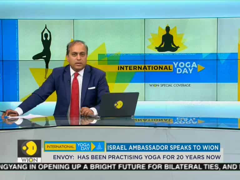 International Yoga Day 2019: Israel Envoy says, ''Yoga balances not only your body but also mind''