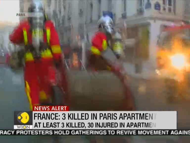 France: 3 killed in Paris apartment fire