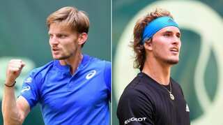 Halle Open: Alexander Zverev tumbles out of quarters after defeat by David Goffin