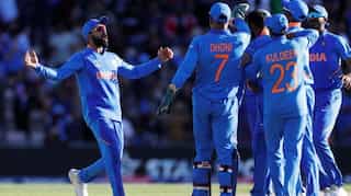 World Cup: Mohammed Shami hat-trick seals narrow India win over Afghanistan