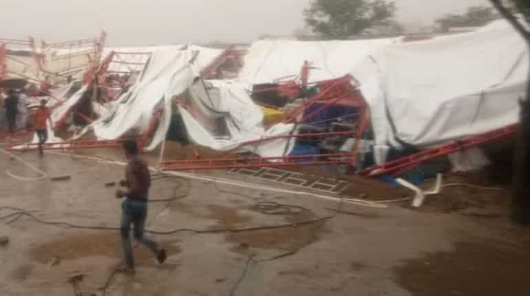 Rajasthan: At least 14 dead and over 50 injured as tent collapses in Barmer Rajasthan: At least 14 dead and over 50 injured as tent collapses in Barmer