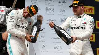 Lewis Hamilton wins French Grand Prix in Mercedes one-two