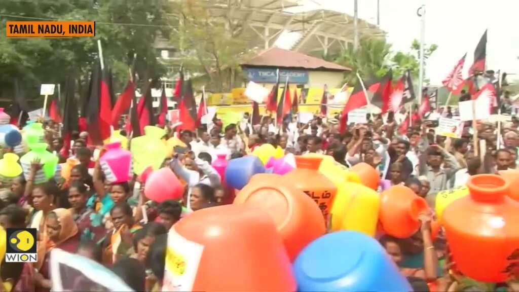 Protest, prayers in Indian state over water crisis