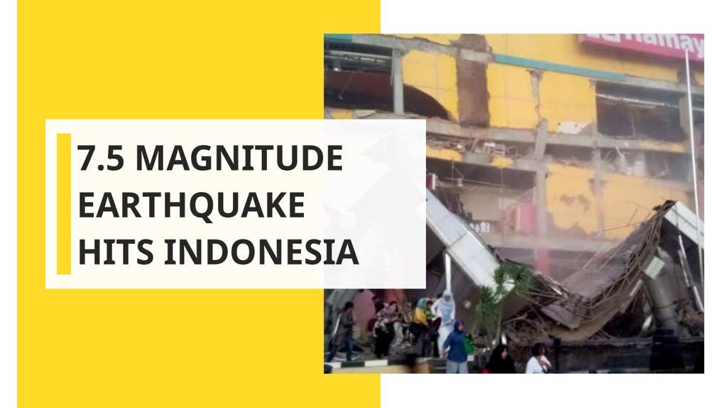 Earthquake of 7.5 magnitude hits remote area of Indonesia