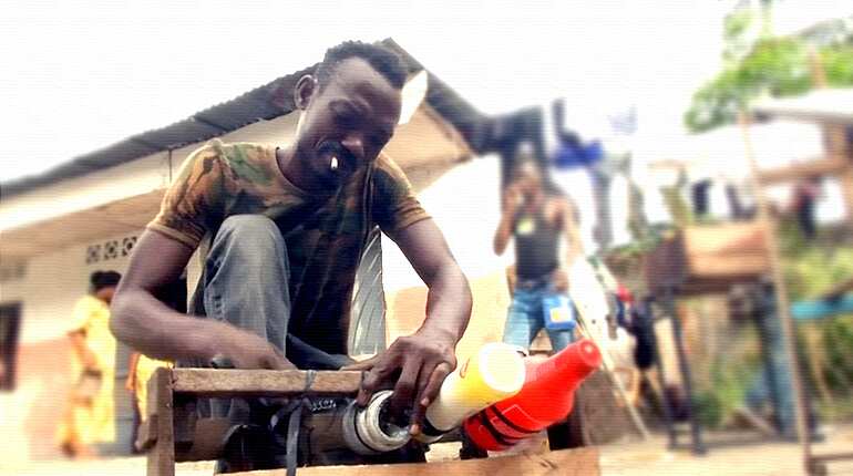In Kinshasa? Check out the Fulu Muziki band's 'garbage' music
