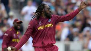 Watch: Chris Gayle's wild wicket celebration that caused injury scare