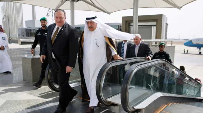 Mike Pompeo meets Saudi king Mohammed bin Salman on Iran crisis Mike Pompeo meets Saudi king Mohammed bin Salman on Iran crisis